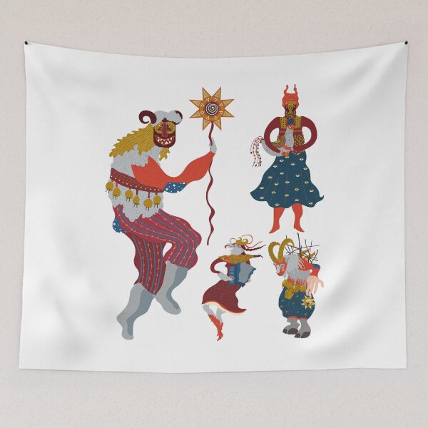 Item preview, Krampus Folklore Cult Gang designed and sold by mkzmerch.
