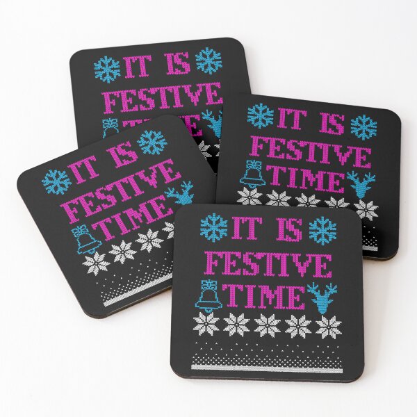 Item preview, It is Festive Time on Black designed and sold by LoloTrends.