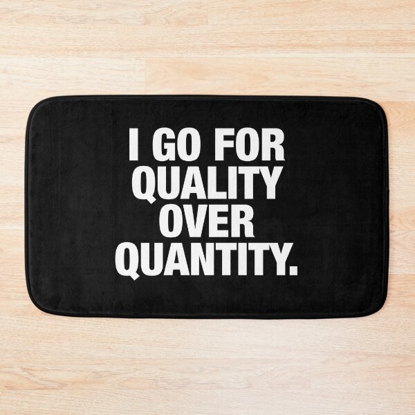 Item preview, Wednesday Addams Quote Quality Over Quantity designed and sold by FandomPlanet.