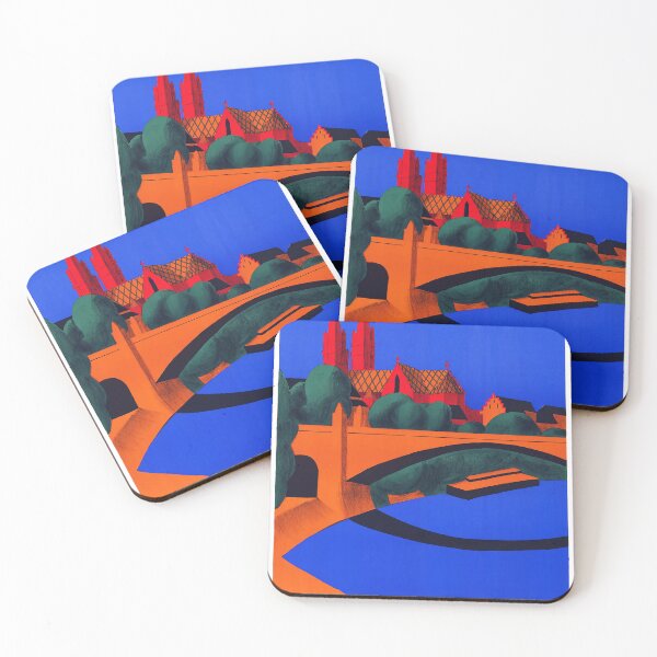 Item preview, Switzerland Vintage Travel Poster - Basel designed and sold by redoARTstore.