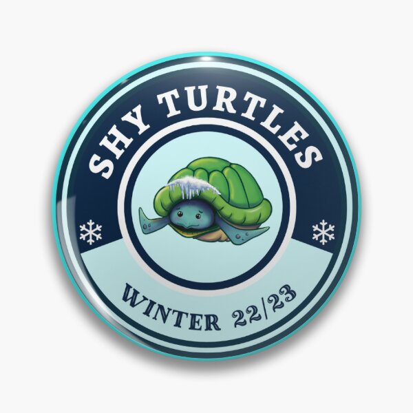 Item preview, Shy Turtles Winter Challenge 22/23 designed and sold by BryonyDiqueArt.