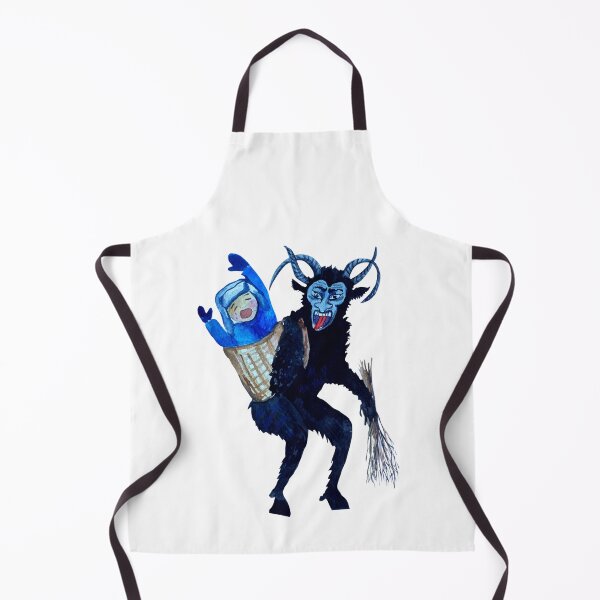 Item preview, Krampus Stealing A Child Folklore Art designed and sold by mkzmerch.