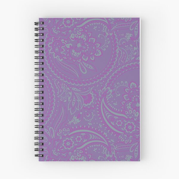 Item preview, Paisley Print "Waves" Lilac Paisley Colors designed and sold by OutshineAll.