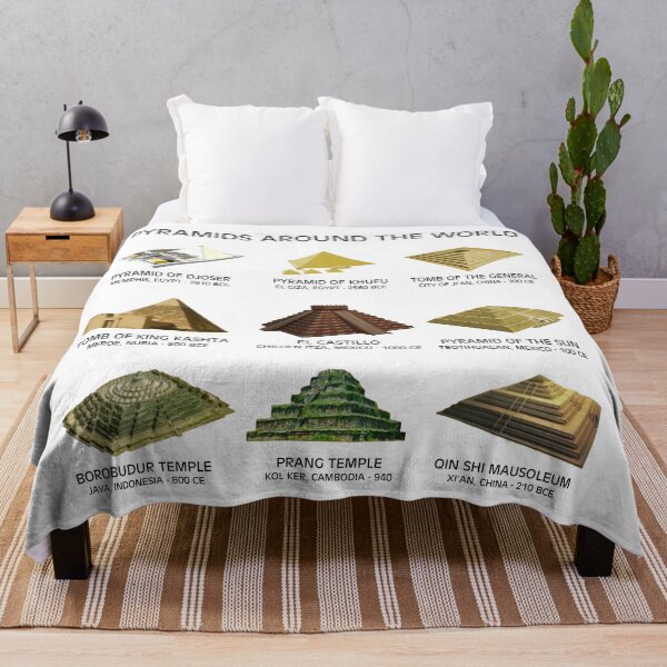 Item preview, Pyramids Around The World designed and sold by historeetees1.