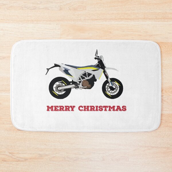 Item preview, Motorcycle Husqvarna 701 Merry Christmas designed and sold by WiredDesigns.