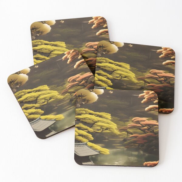Item preview, Autumn Japanese garden designed and sold by brandway.