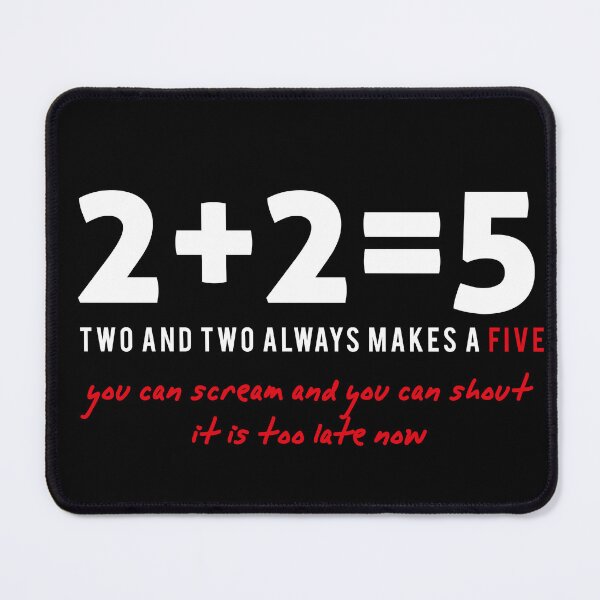 Item preview, two plus two - two and two always makes a five designed and sold by mayerarts.