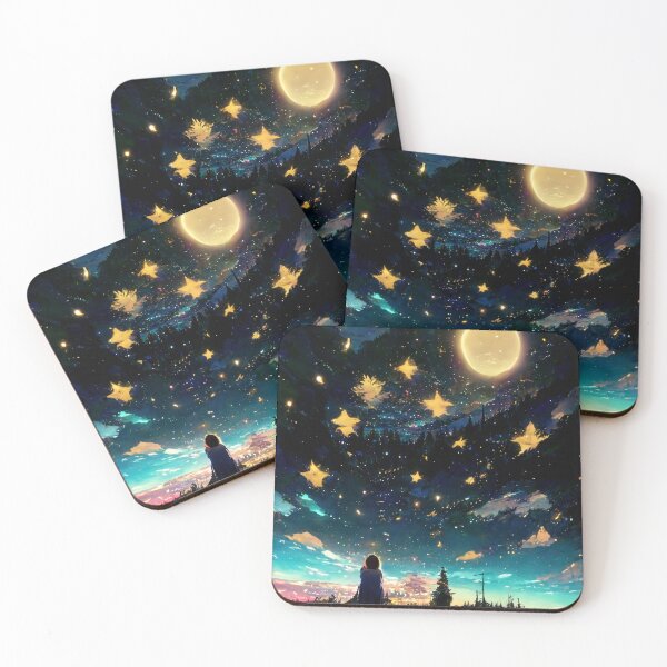 Item preview, Noche estrellada de invierno designed and sold by DigitalRevvi.