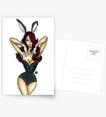 Ardor red haired bunny Postcards