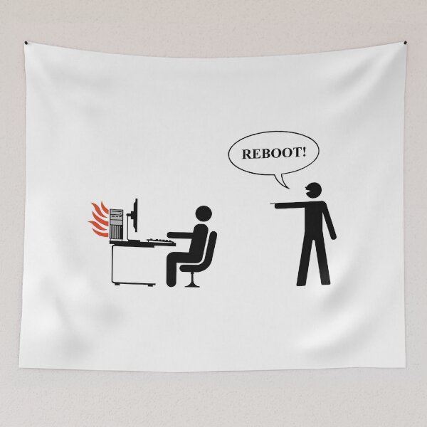 Item preview, IT-manager. Reboot! designed and sold by UA-Shirts.