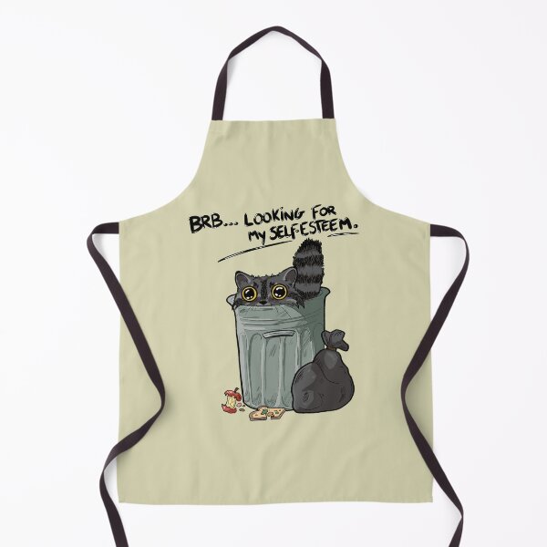 Item preview, BRB.. Looking for my self-esteem - Raccoon designed and sold by LindyMakesArt.