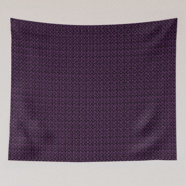 Item preview, Textured symmetrical violet pattern. designed and sold by MirBer.