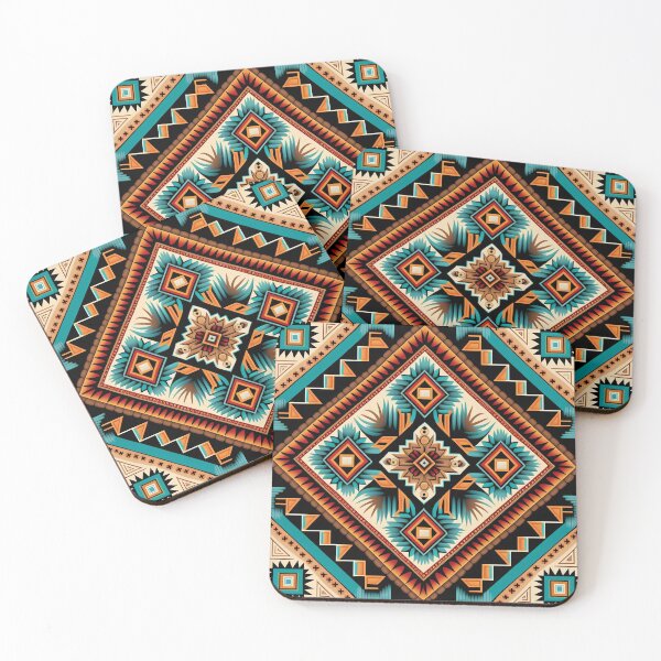 Item preview, Bright Colorful South American Pattern, Native, South West designed and sold by CosyBubble.