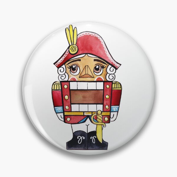 Item preview, Nutcracker isolated soldier figure christmas decoration designed and sold by annamiss.