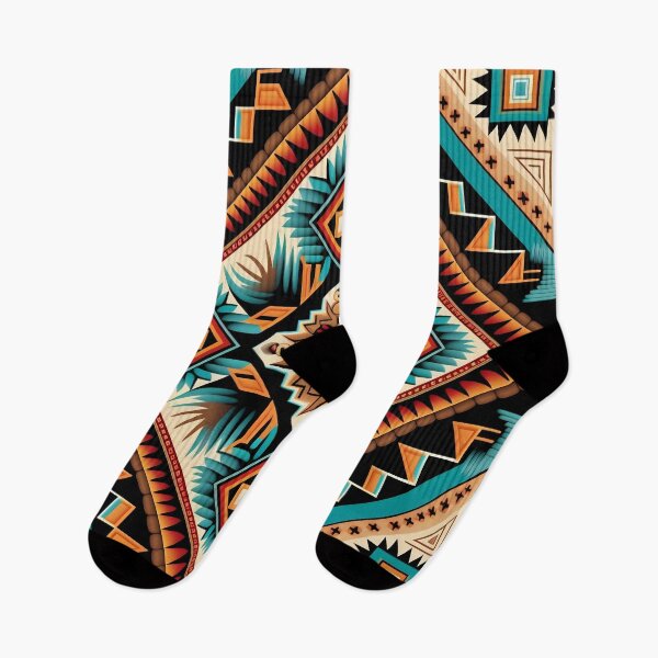 Item preview, Bright Colorful South American Pattern, Native, South West designed and sold by CosyBubble.