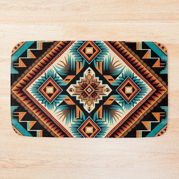 Item preview, Bright Colorful South American Pattern, Native, South West designed and sold by CosyBubble.