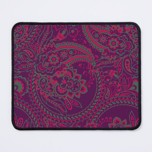 Item preview, Estampado Paisley "Pájaro De Fuego" Colores Magenta Paisley designed and sold by OutshineAll.