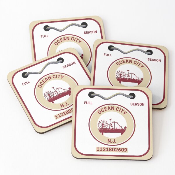 Item preview, Ocean City New Jersey Beach Badge designed and sold by fearcity.