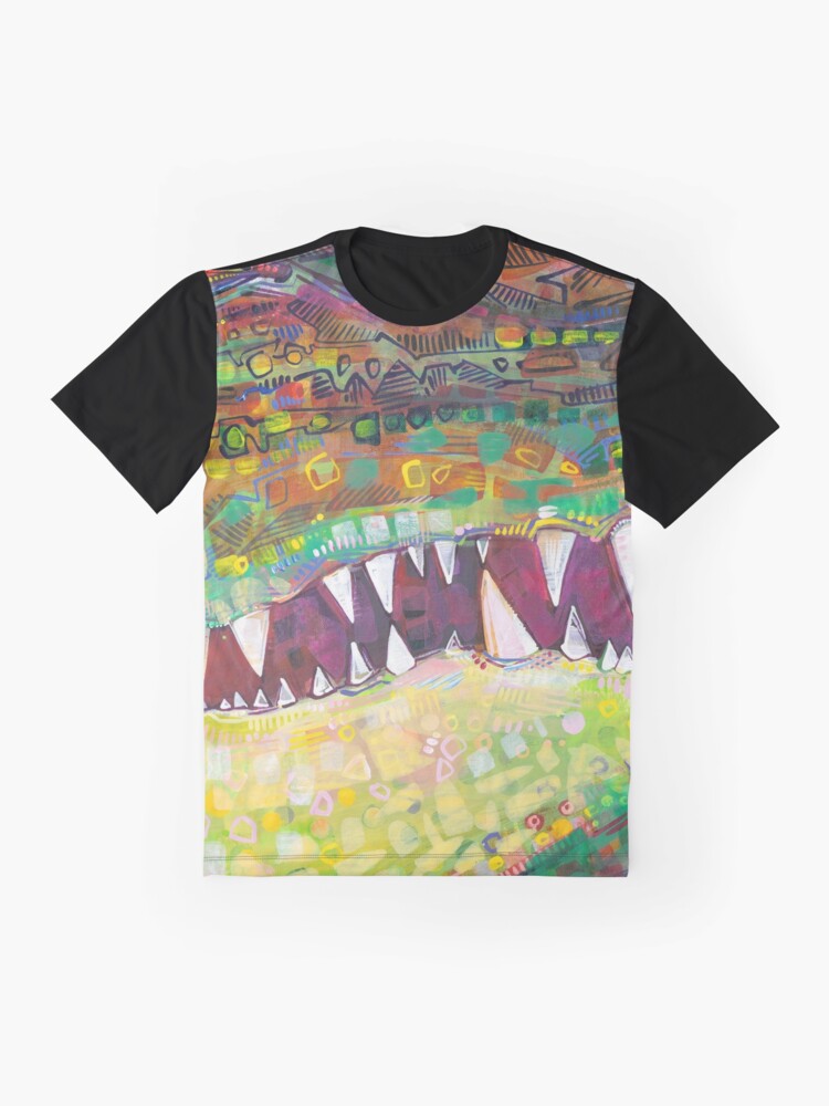 Alternate view of Crocodile Painting - 2015 Graphic T-Shirt