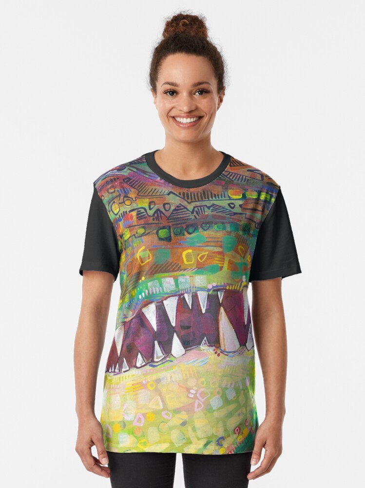 Alternate view of Defender painting - 2015 Graphic T-Shirt