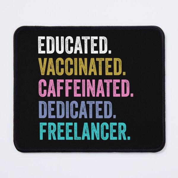Item preview, freelancer Educated Dedicated Shirt, freelancer Dad Husband designed and sold by Dogs Geeky⭐⭐⭐⭐⭐.