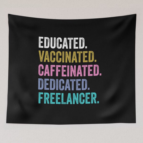 Item preview, freelancer Educated Dedicated Shirt, freelancer Dad Husband designed and sold by Dogs Geeky⭐⭐⭐⭐⭐.