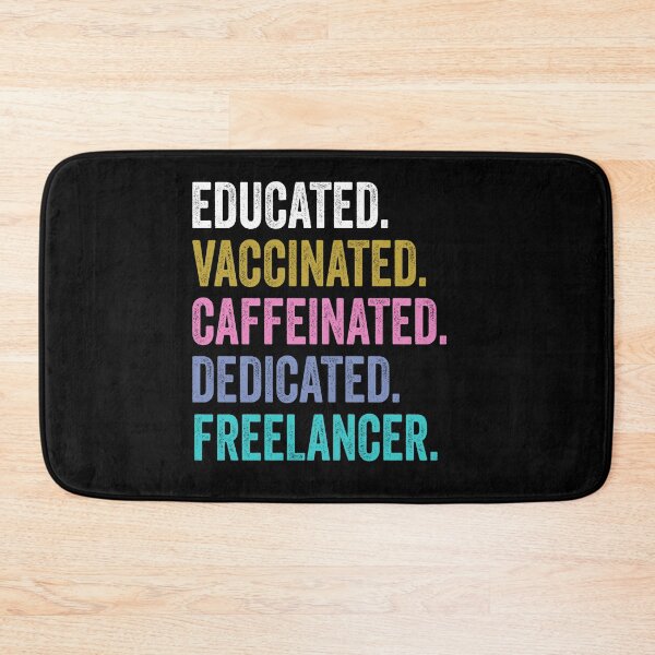 Item preview, freelancer Educated Dedicated Shirt, freelancer Dad Husband designed and sold by Dogs Geeky⭐⭐⭐⭐⭐.