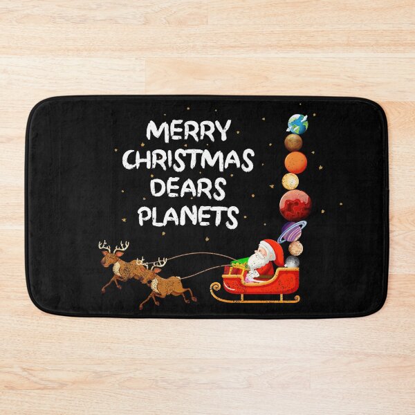 Item preview, Merry Christmas Dear Planets - Funny Santa Design Outerspace Science Teacher Astronaught - Christmas Gift For Astronomy Galaxy Astronomer Science Fan designed and sold by Vikingstorm.