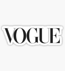 vogue. Sticker