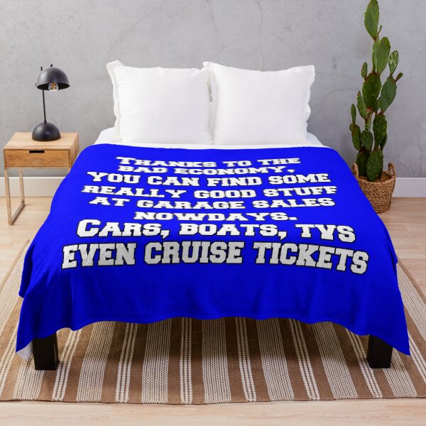 Item preview, Funny Sarcastic Saying Thanks To The Bad Economy, You Can Find Some Really Good Stuff At Garage Sales designed and sold by fantasticdesign.