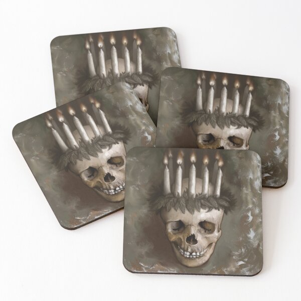 Item preview, St. Lucy skull designed and sold by Lova Dahn.