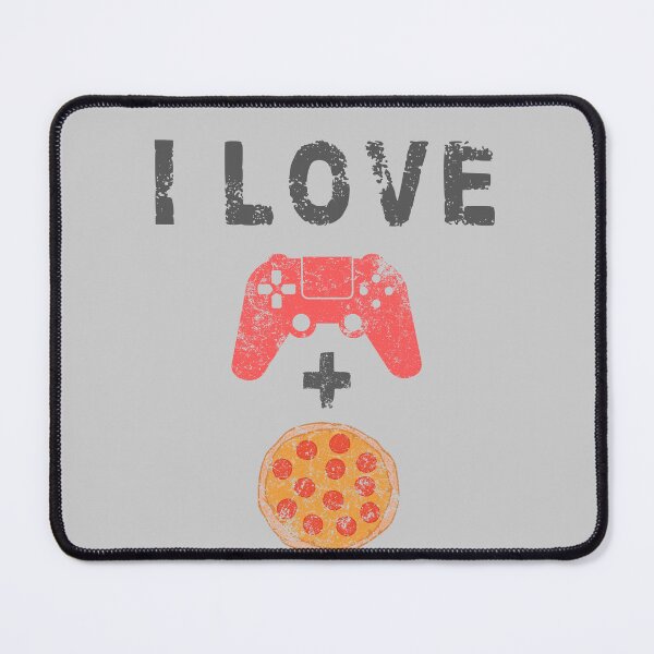 Item preview, I Love Pizza And Gaming Funny Retro Peperoni Pizza Gamer designed and sold by 74ninetees.
