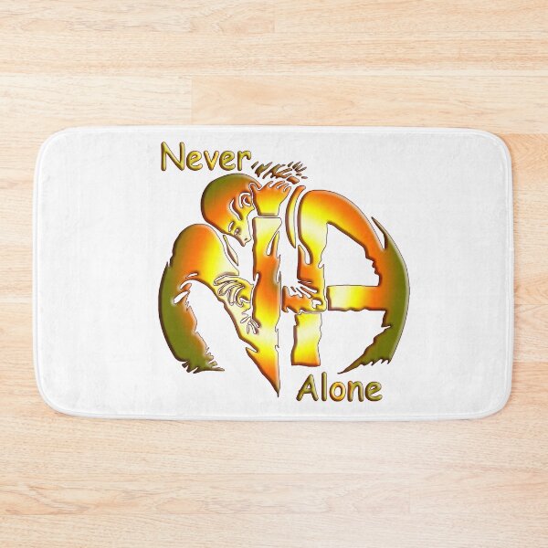 Item preview, NA Hugs Never Alone V.2 designed and sold by NA-WEARS.