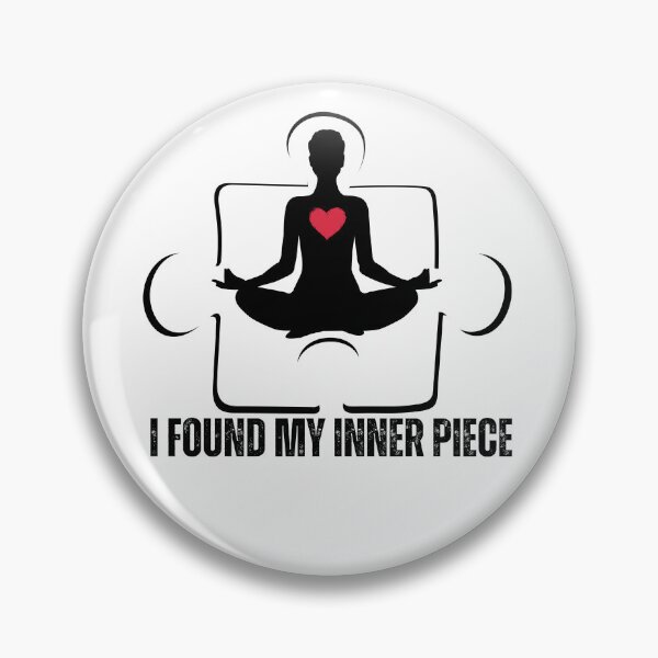 Item preview, I Found My Inner Piece (peace) designed and sold by It's On Backwards.