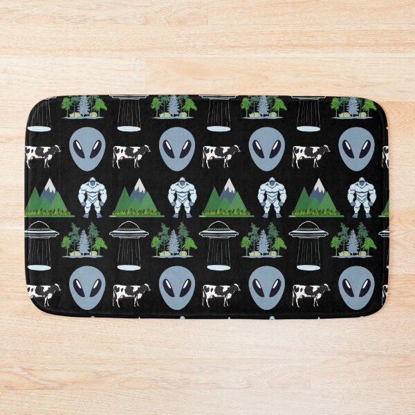 Item preview, Ufo bigfoot cow abduction alien - sci fi designed and sold by LukjanovArt.