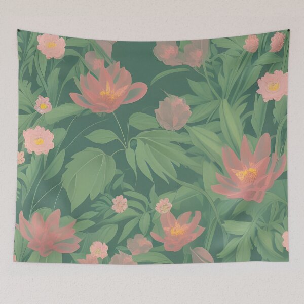 Item preview, Pink Floral Pattern designed and sold by maddie-illus.