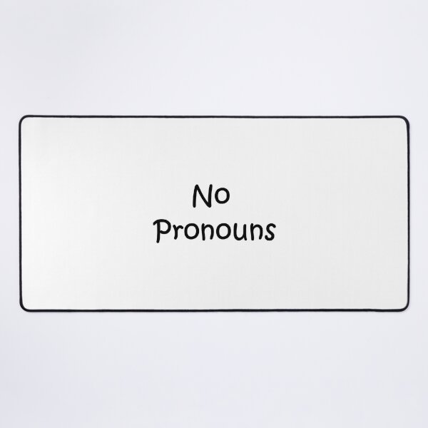 Item preview, No Pronouns  designed and sold by kiippers.