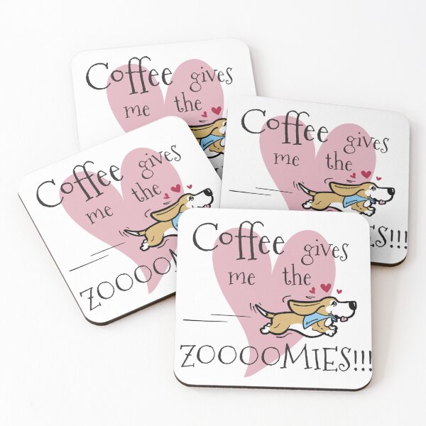 Item preview, Coffee gives me the zoomies! designed and sold by tsmckenzie.