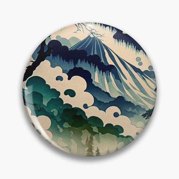 Item preview, Ukiyo e style Landscape designed and sold by ParadiseSlice.