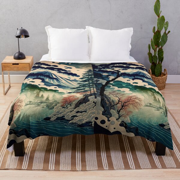 Artikelvorschau, Landschaft im Ukiyo-e-Stil entworfen und verkauft von ParadiseSlice.