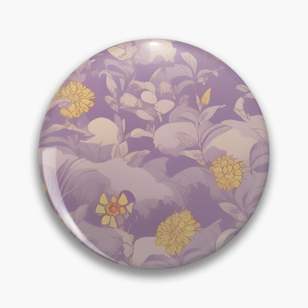 Item preview, Purple Floral Pattern designed and sold by maddie-illus.
