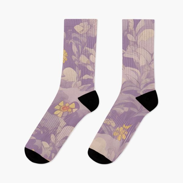 Item preview, Purple Floral Pattern designed and sold by maddie-illus.