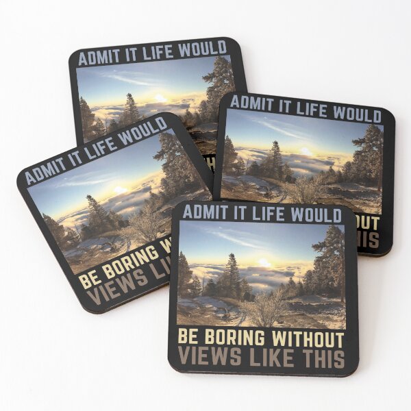 Item preview, Admit It Life Would Be Boring Without Views Like This-Manitou Incline Sunrise designed and sold by CarefulCaptures.
