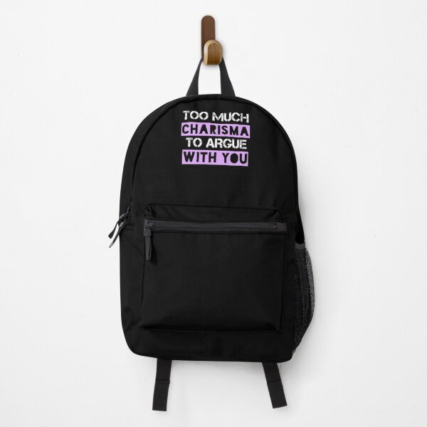 Item preview, Too Much Charisma To Argue With You designed and sold by EnzoVectorism.