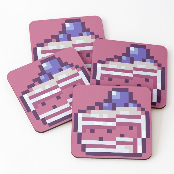 Item preview, Pixel Cake - Blueberry designed and sold by strollingkiwi.