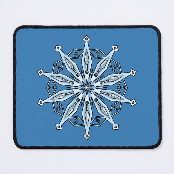 Item preview, Kunai Snowflake designed and sold by RayRayViolet.