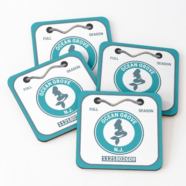Item preview, Ocean Grove New Jersey Beach Badge designed and sold by fearcity.
