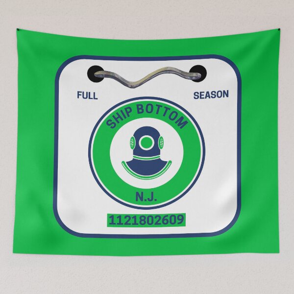 Item preview, Ship Bottom New Jersey Beach Badge designed and sold by fearcity.