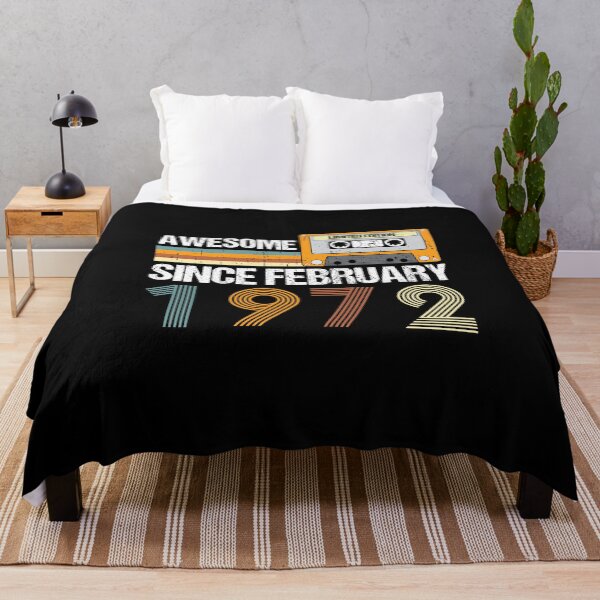 Item preview, Awesome Since February 1972 | 51th Birthday Gifts | 51 Years Old Gifts designed and sold by AMINE ★★★★★.