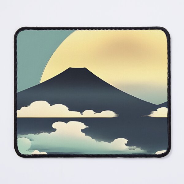 Item preview, Japanese Mountain Illustration designed and sold by maddie-illus.